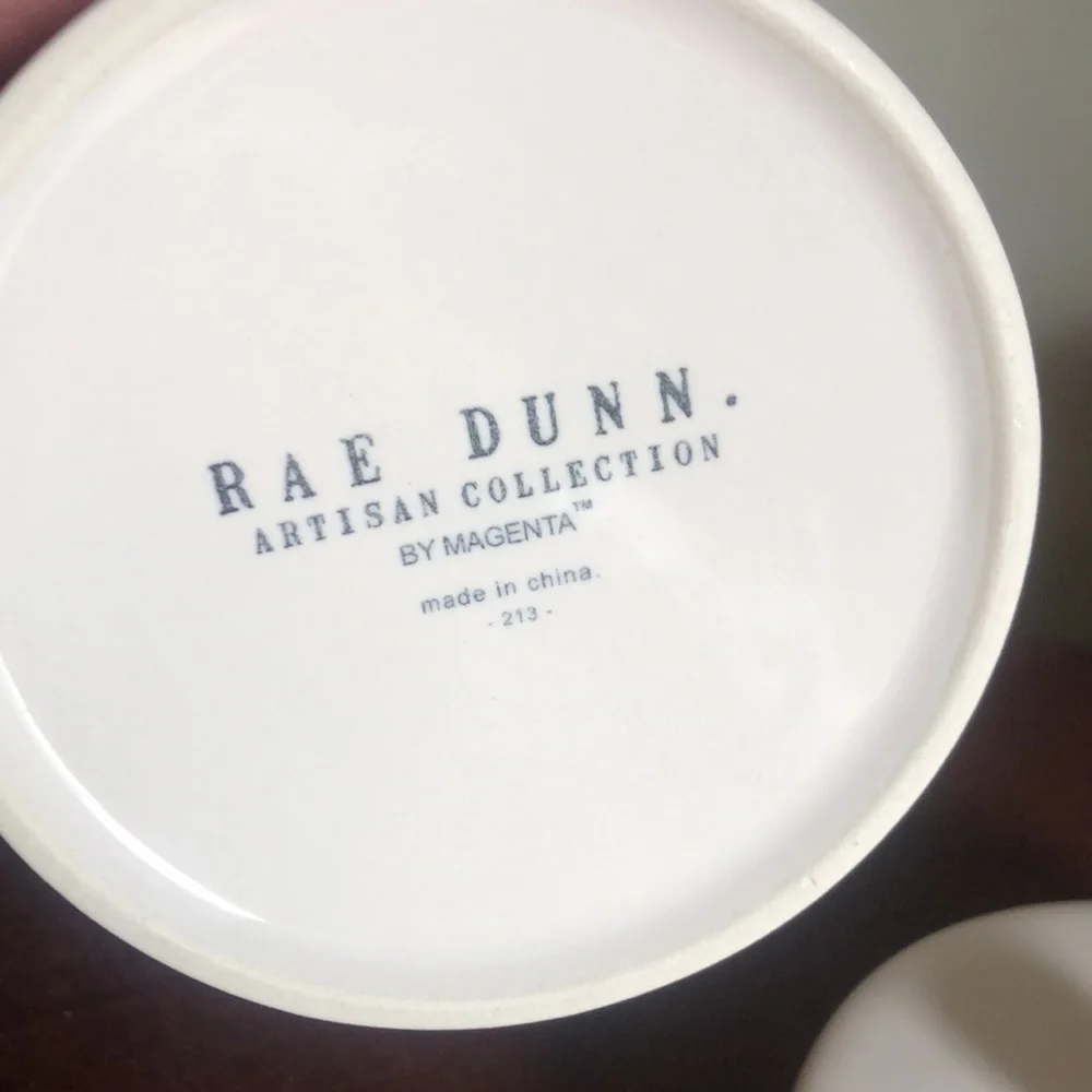 Rae Dunn Lidded THINGS Jar Home Decor